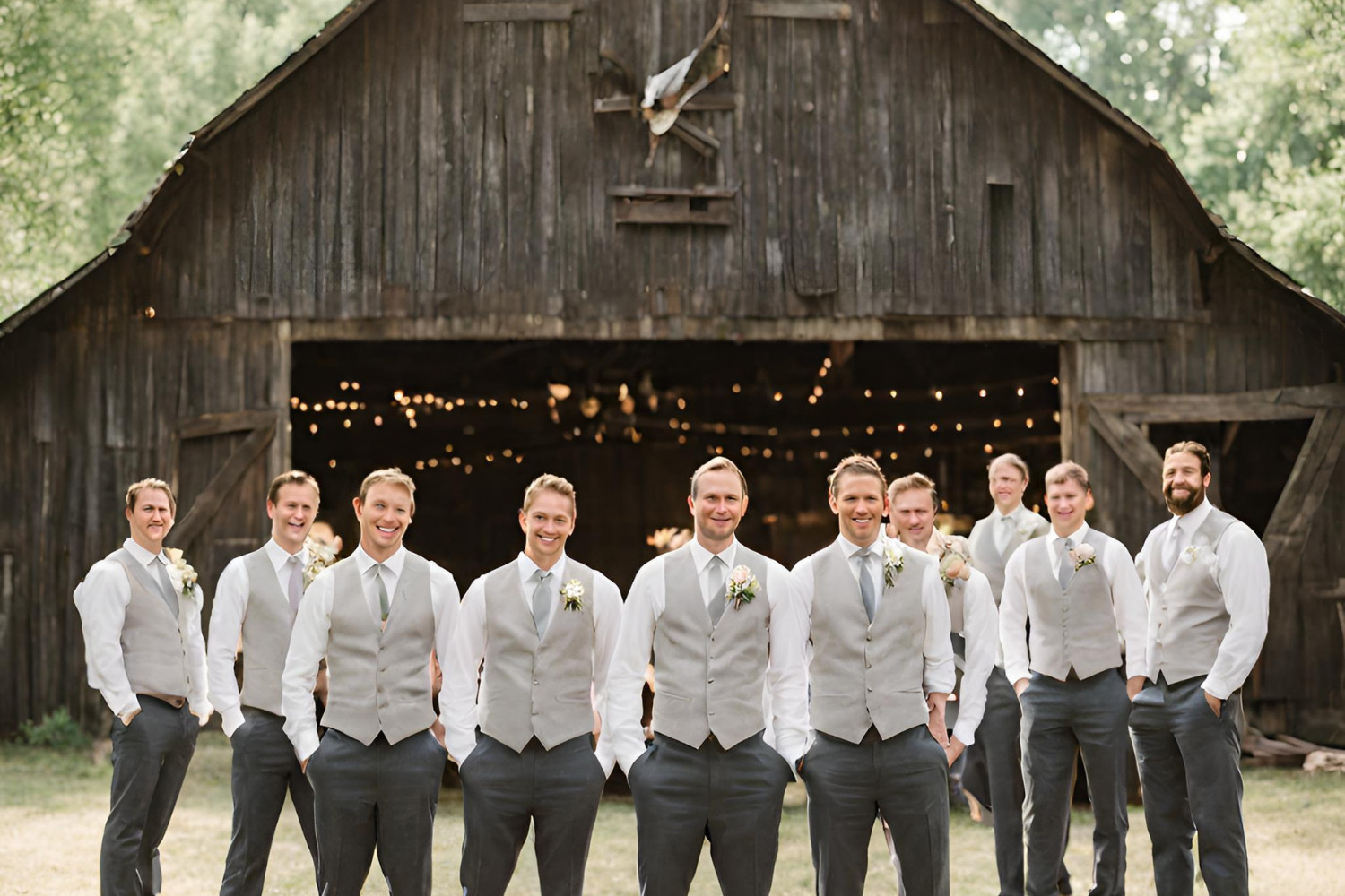 The Barn Wedding Mens Attire A Definitive guide