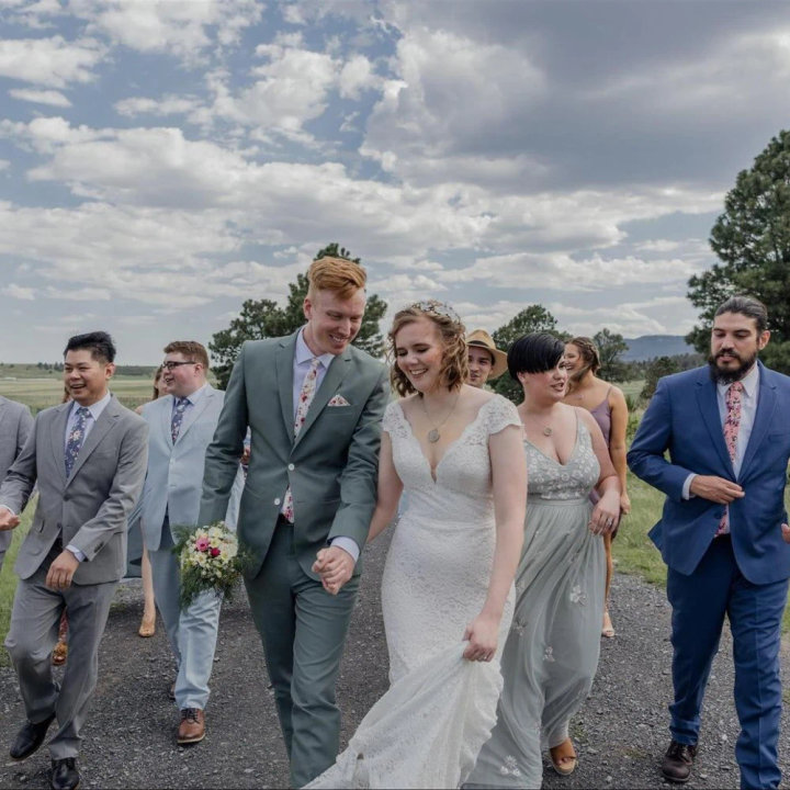 Men’s Green Cotton Wedding Suit