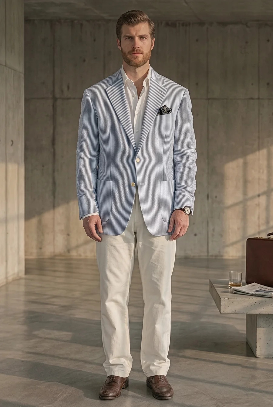 Bad Fit Cotton Blazer