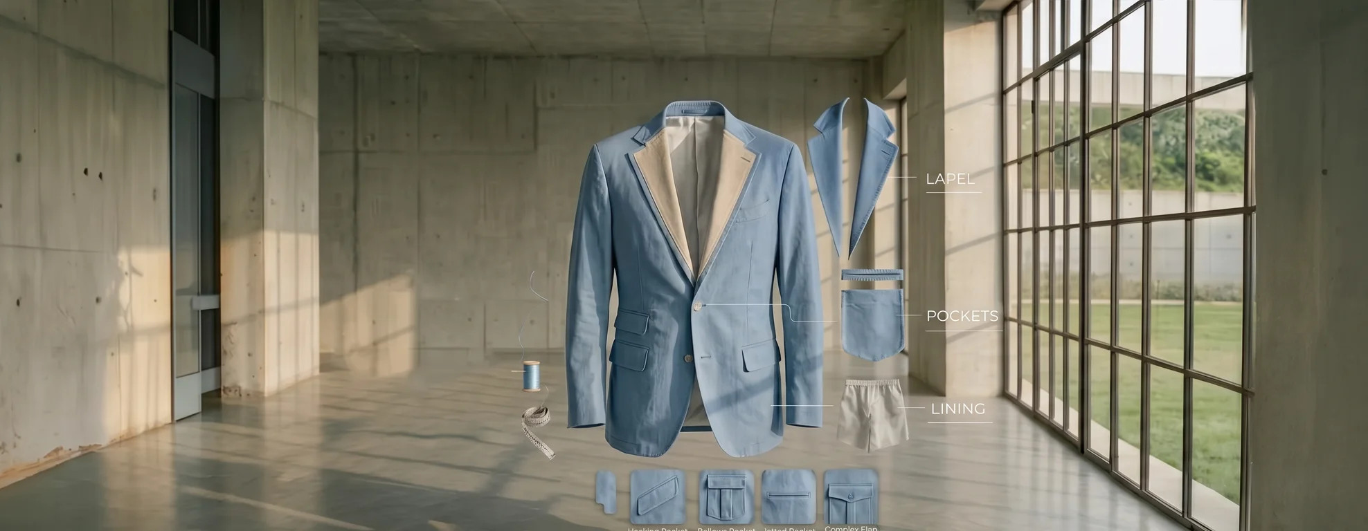 Create Your Custom Cotton Blazer