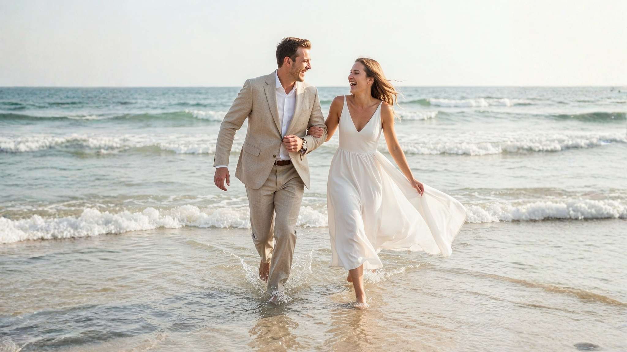 A Guide to Men’s Linen Suits for Beach Weddings: 7 Tips To Rock the Shoreline in Style