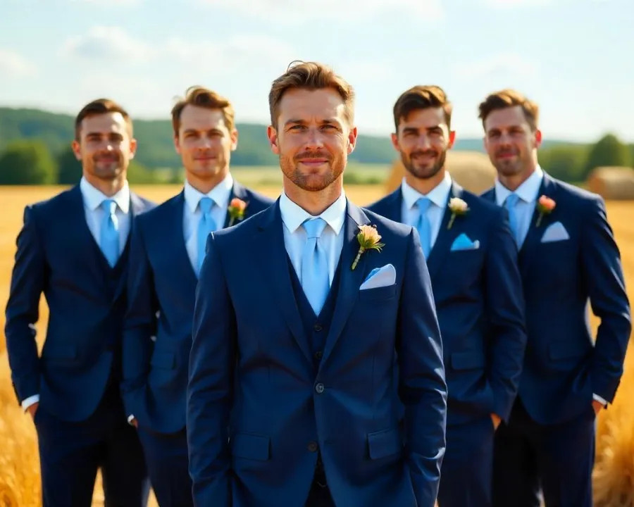 The Complete Guide to Selecting Groomsmen Suits