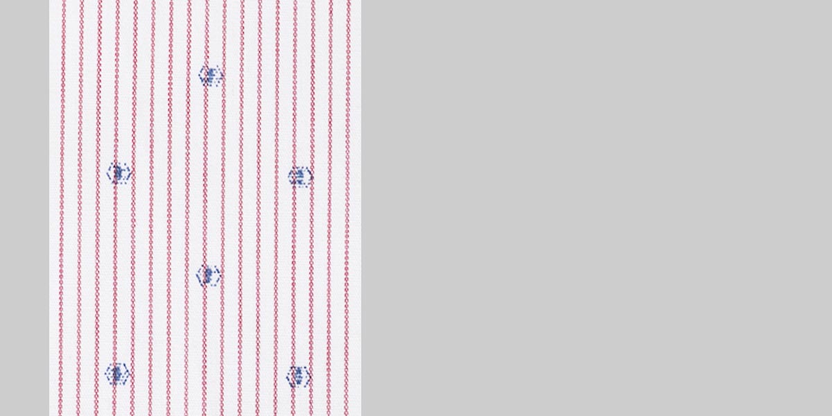 Wine Pencil Striped Shirt- view-3