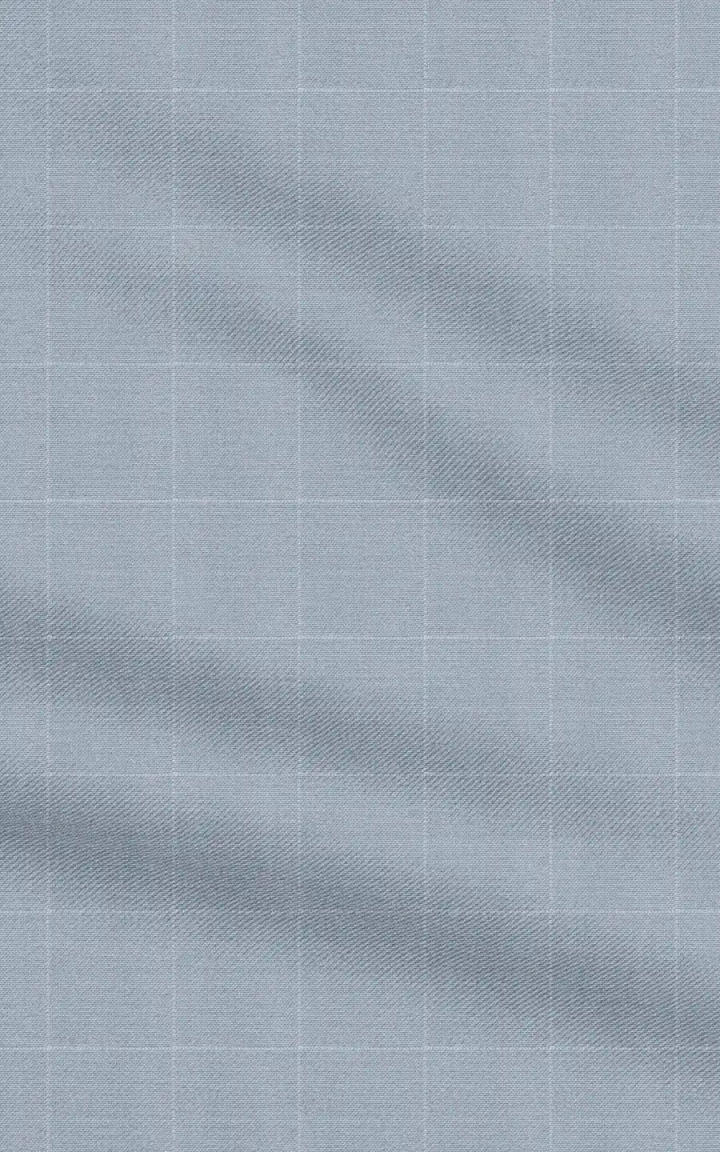 Sky Blue Checks Vegan image