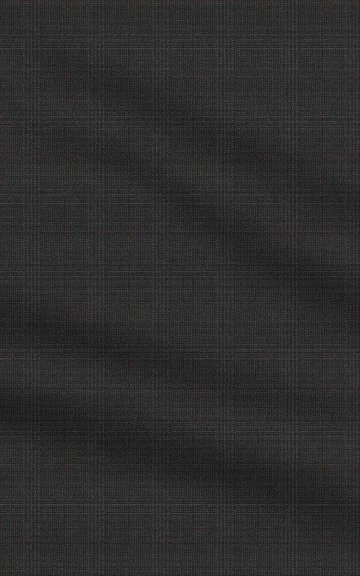Dark Grey Plaid Checks Vegan image