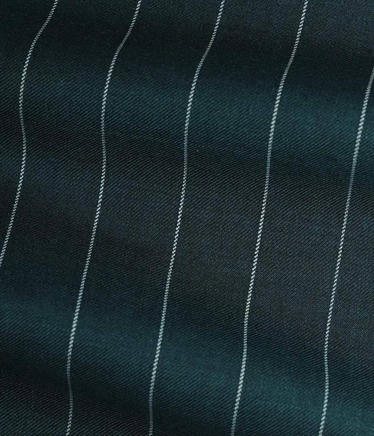 Teal Green Striped Wool Suit- view-3