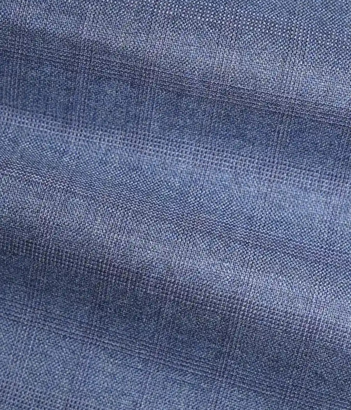 Steel Blue Checks Wool Suit- view-3