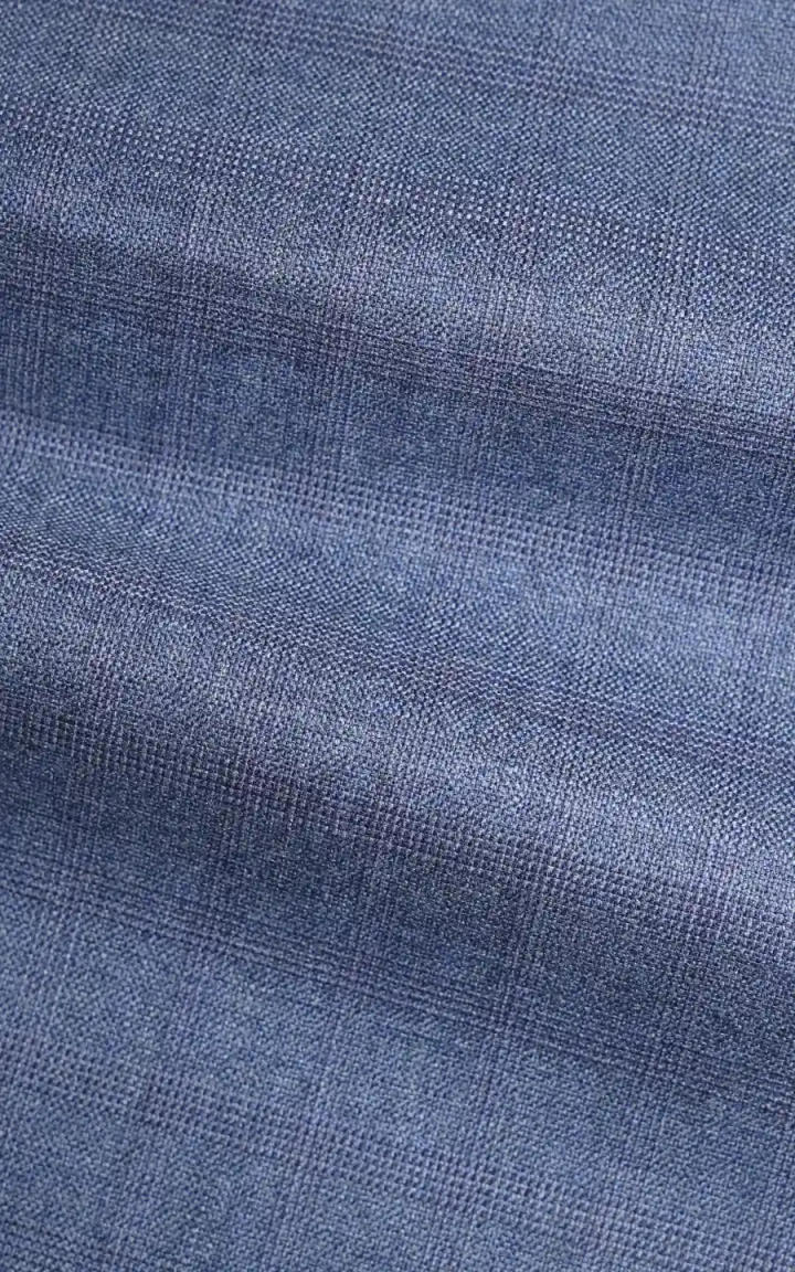 Steel Grey Checks Wool image