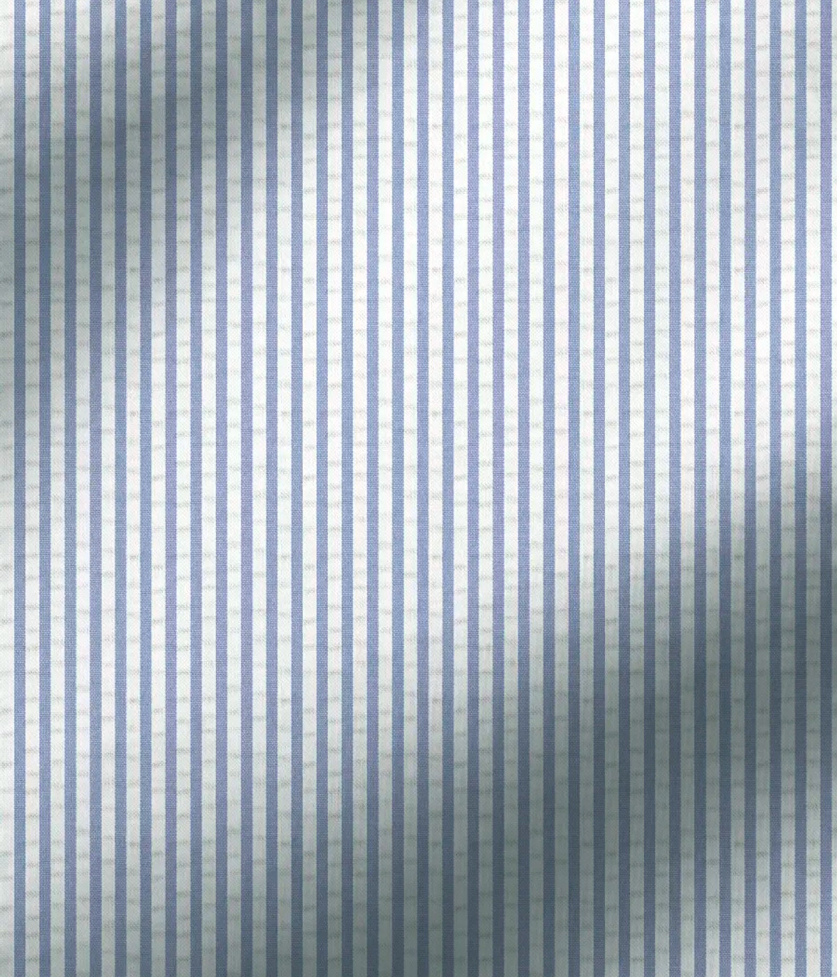 Light Blue Seersucker Cotton Blazer- view-3