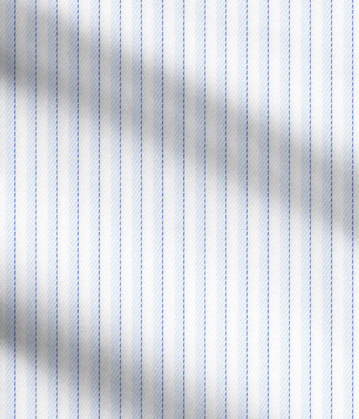 White Blue Stripe Soktas Shirt- view-3