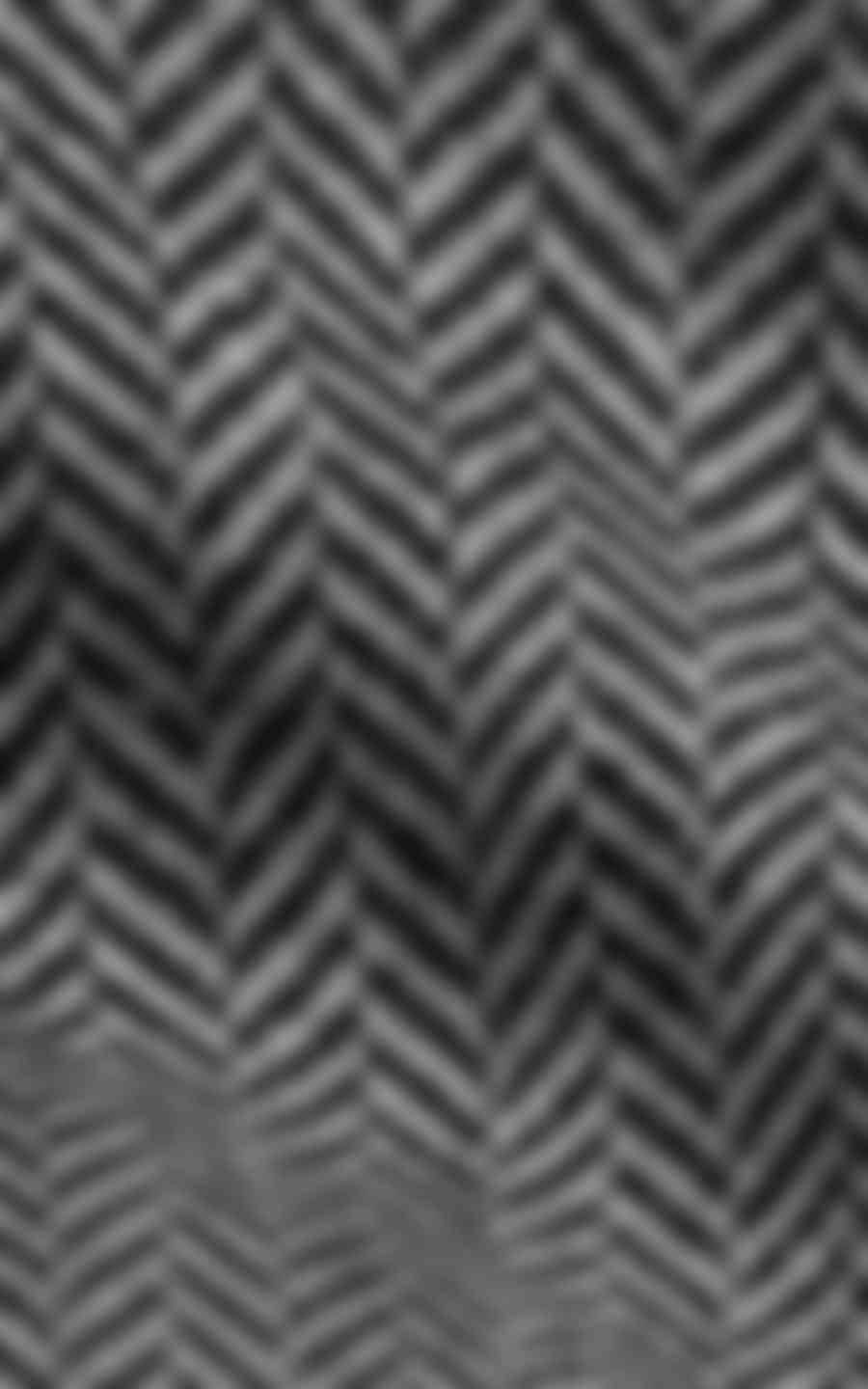 Black Grey Herringbone Vegan Tweed image