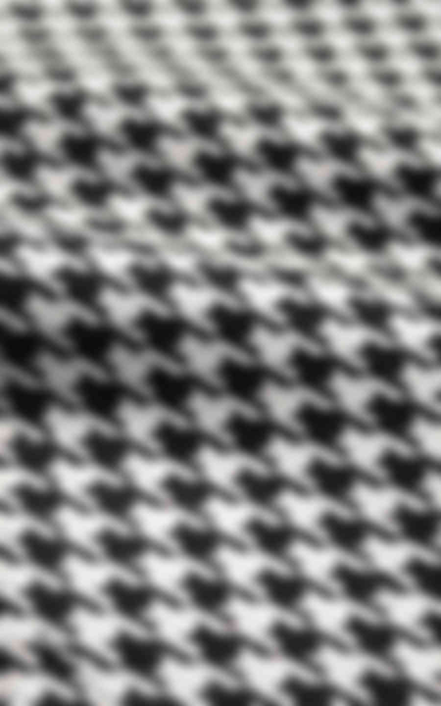 Black White Houndstooth Vegan Tweed image