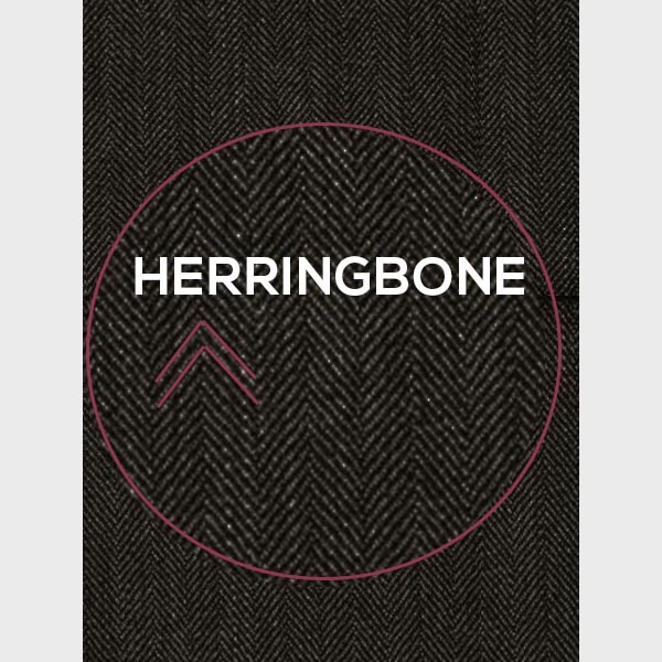 Coffee Brown Herringbone Custom Suit-mbview-3