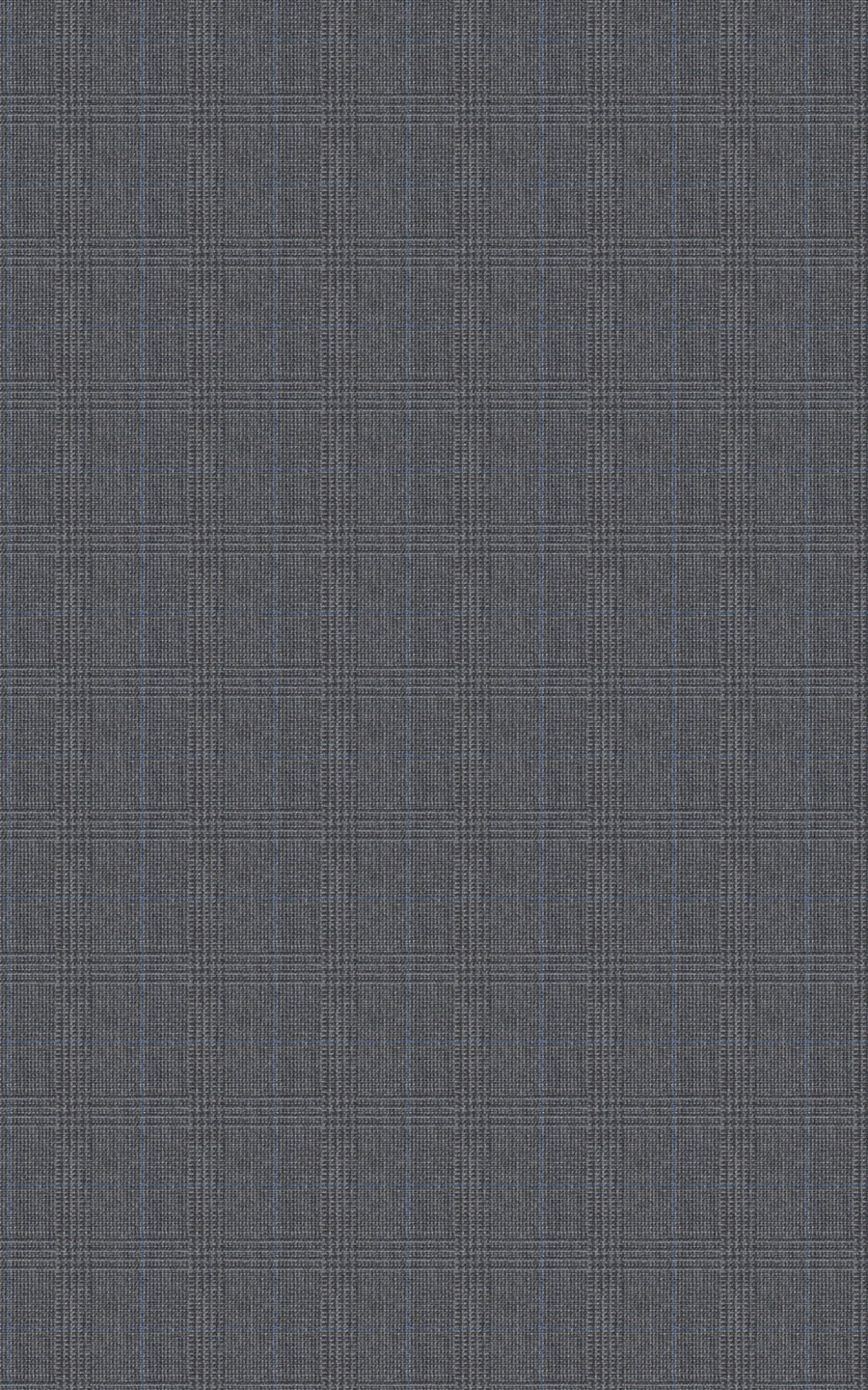 Blue Checks Grey Plaid Vegan