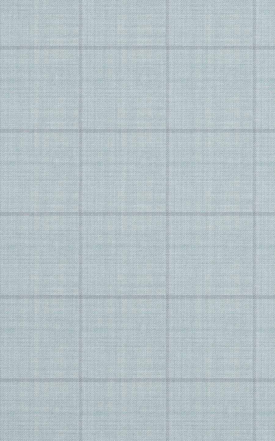Pastel Blue Checks Wool