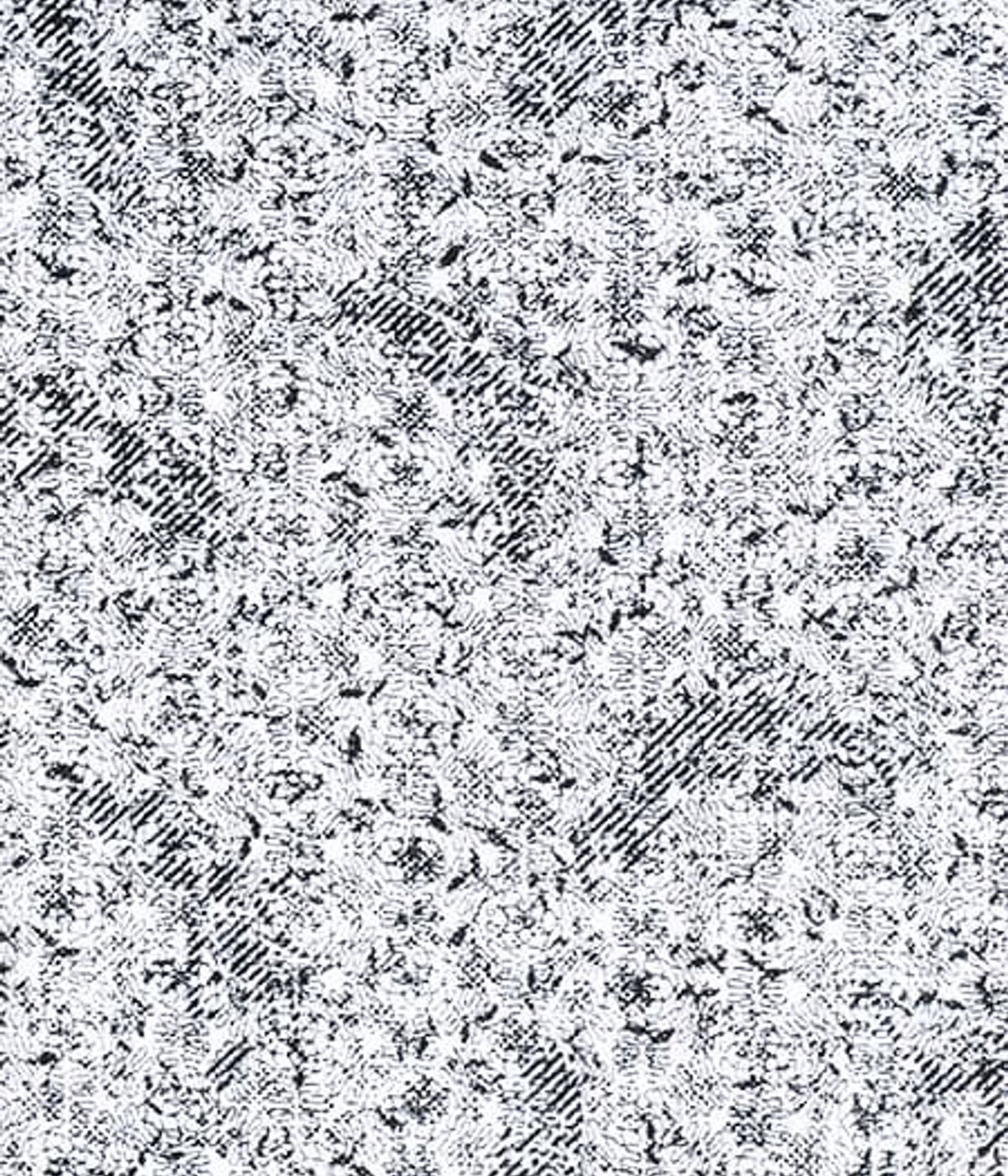 Melange Black Print Shirt- view-3