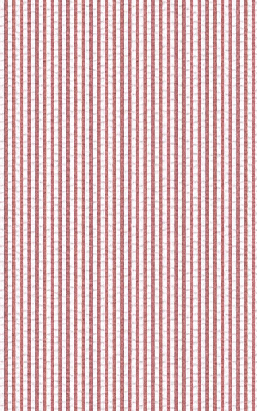 Summer Red Seersucker Cotton