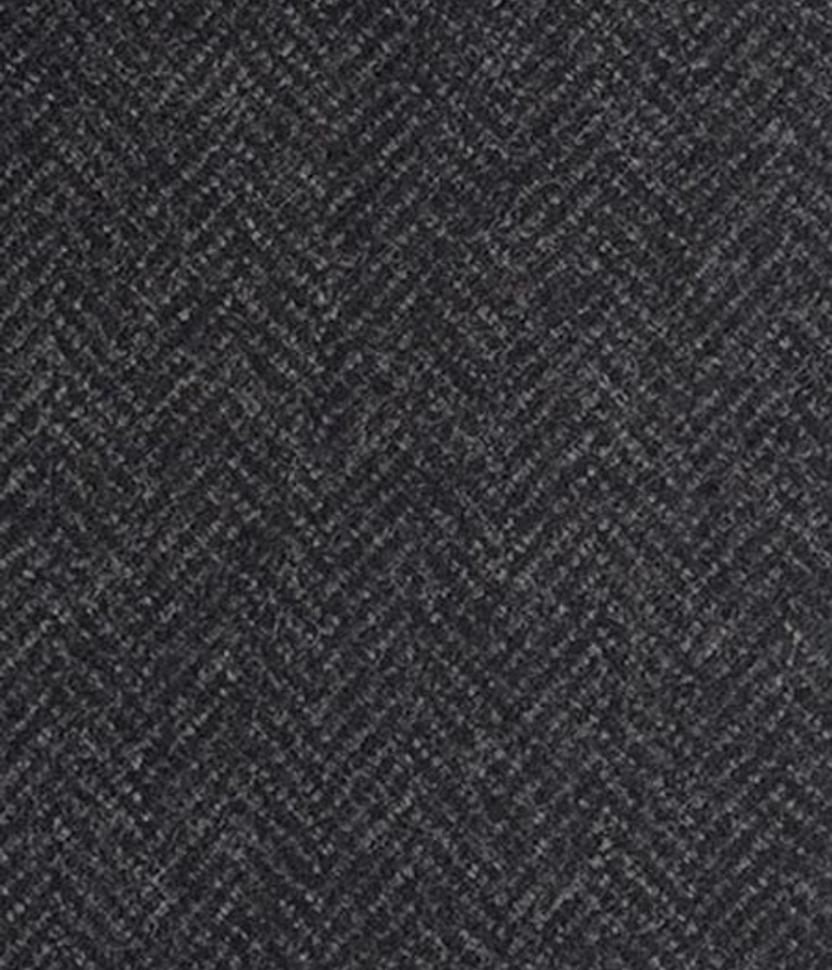 Charcoal Herringbone Wool Overcoat- view-3