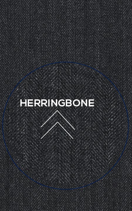 Dark Grey Herringbone Blazer-tailored-fit