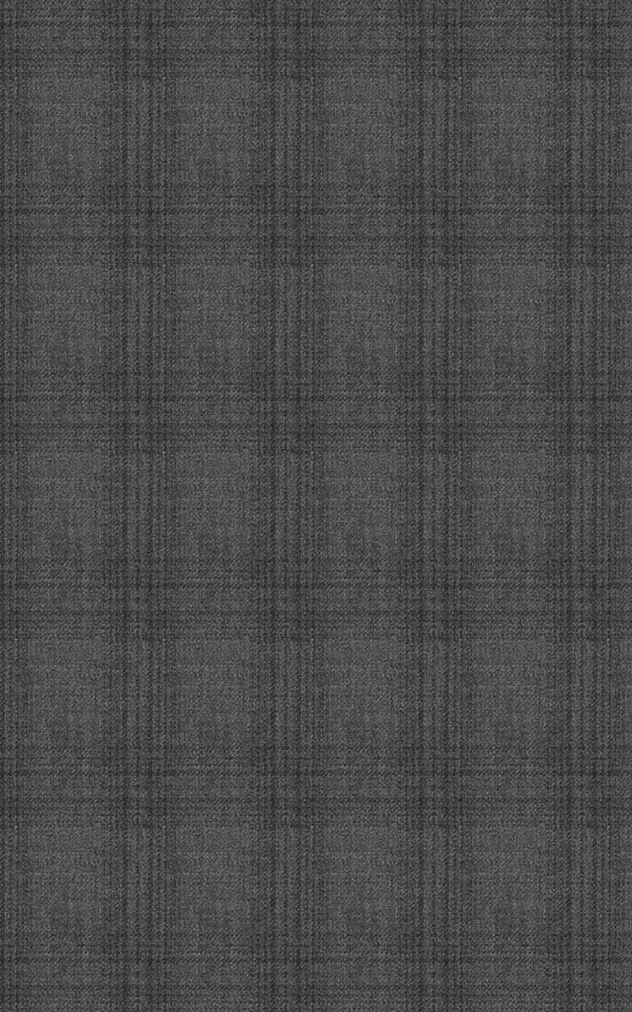 Grey Checks Pure Wool