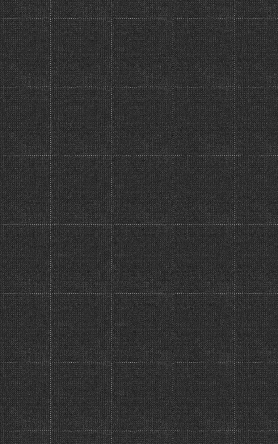 Charcoal Checks Pure Wool Suit-tailored-fit