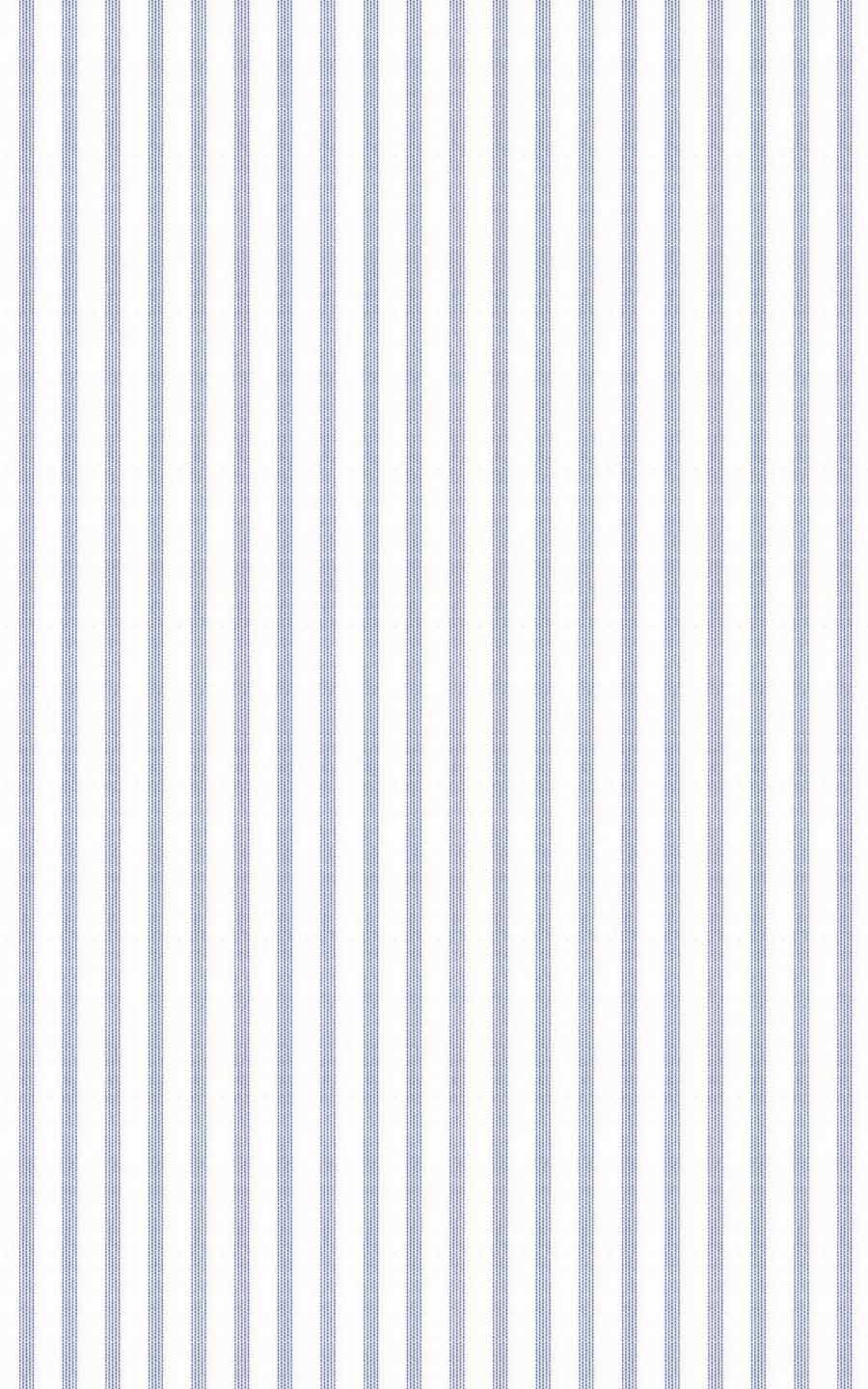 Blue Pinstripe Shirt-tailored-fit