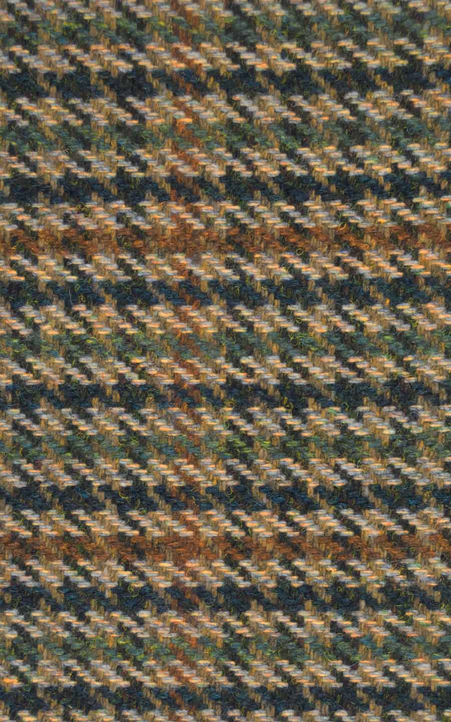 Texas Beige Houndstooth Vegan Tweed