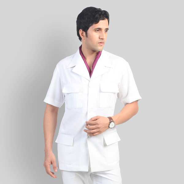 Premium White Safari Suit-mbview-3