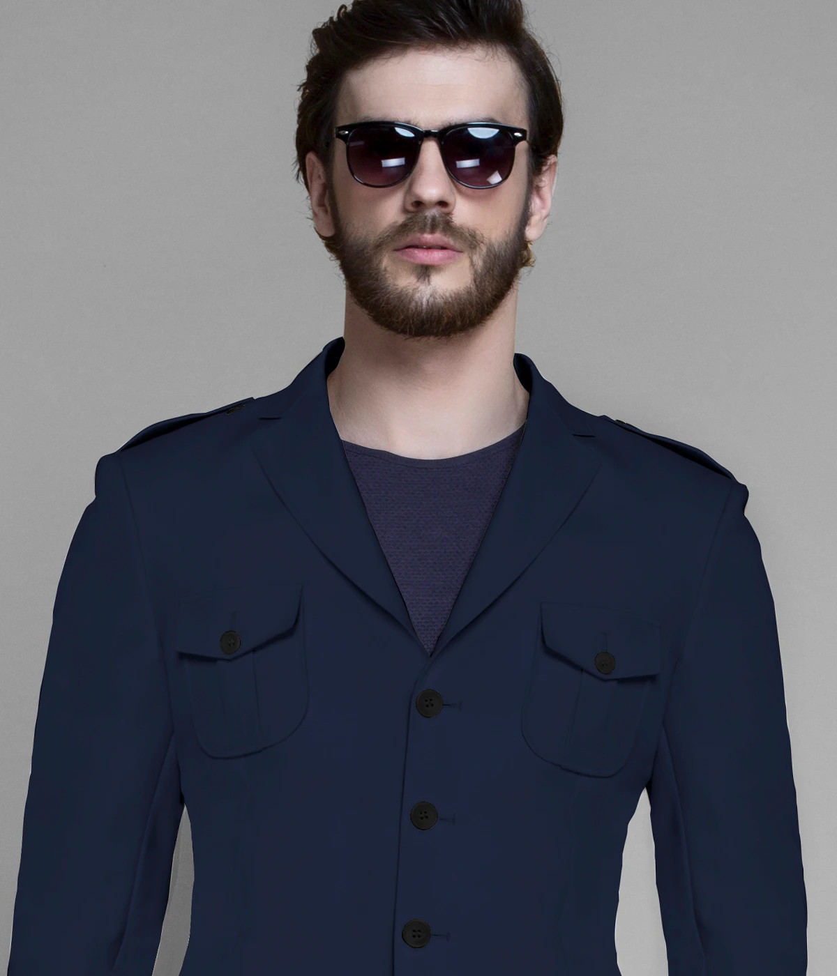 Island Blue Leisure Suit-1