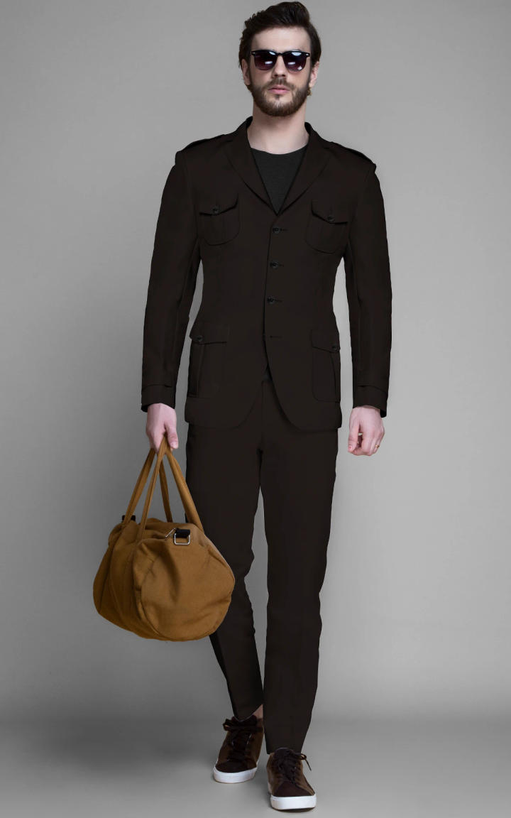 Sergeant Tan Brown Leisure Suit image