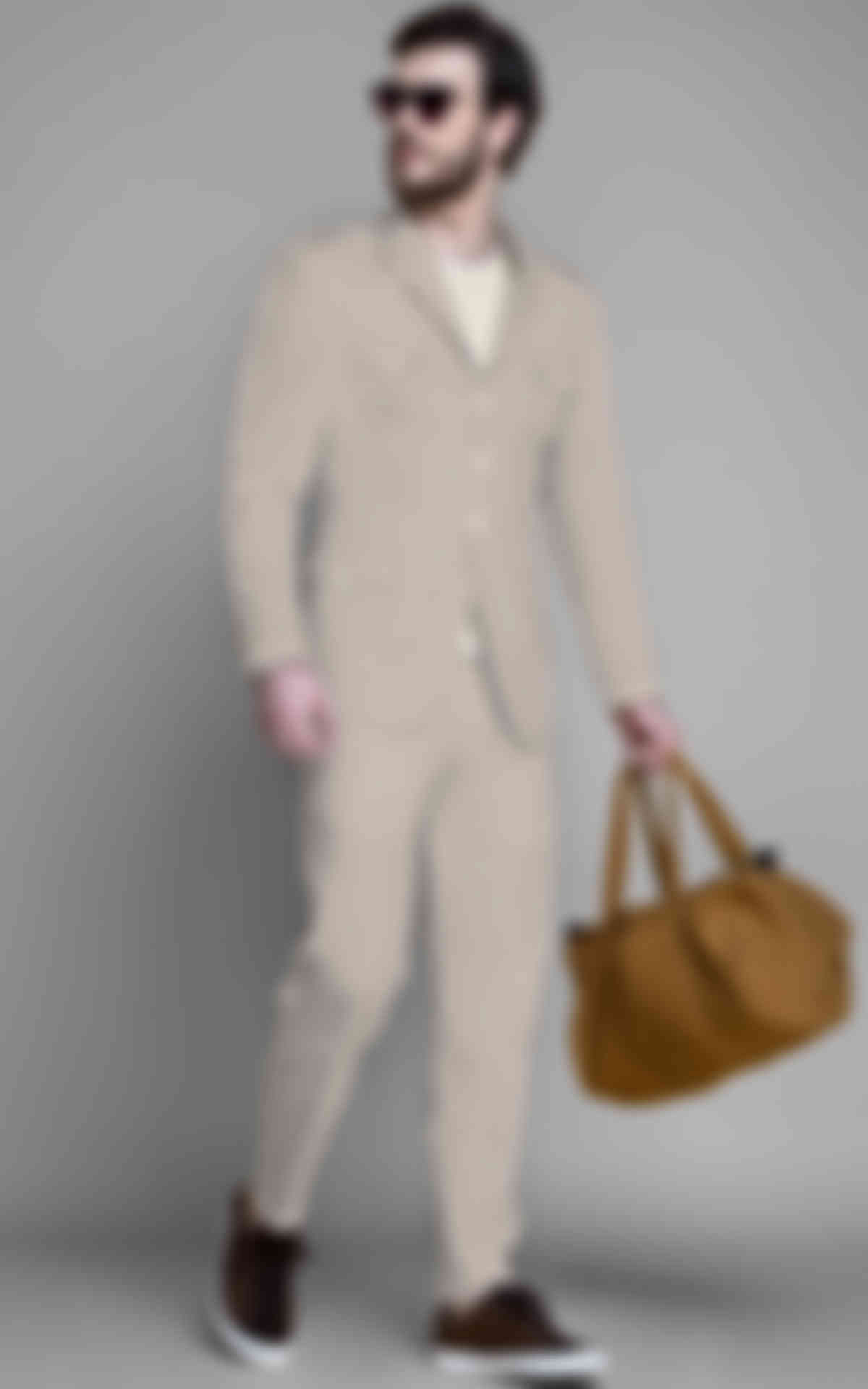 Muted Beige Leisure Suit