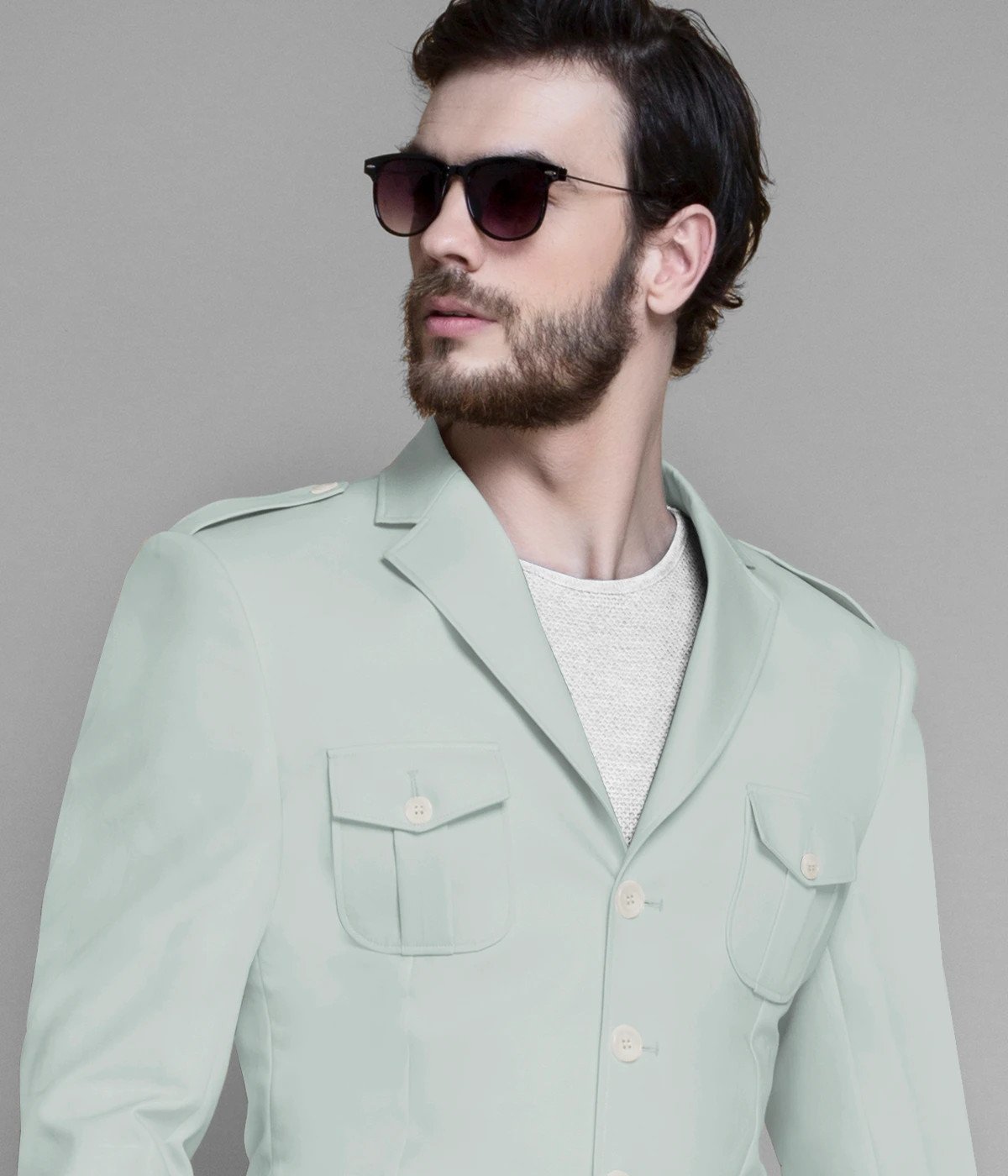 Light Mint Leisure Suit-1
