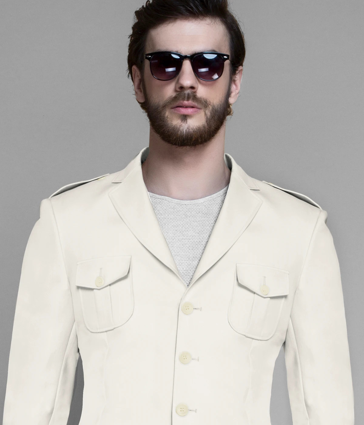 Vegas Ivory Leisure Suit-1