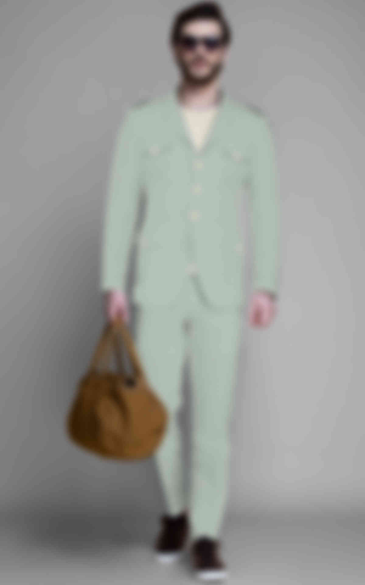 Pastel Mint Leisure Suit image