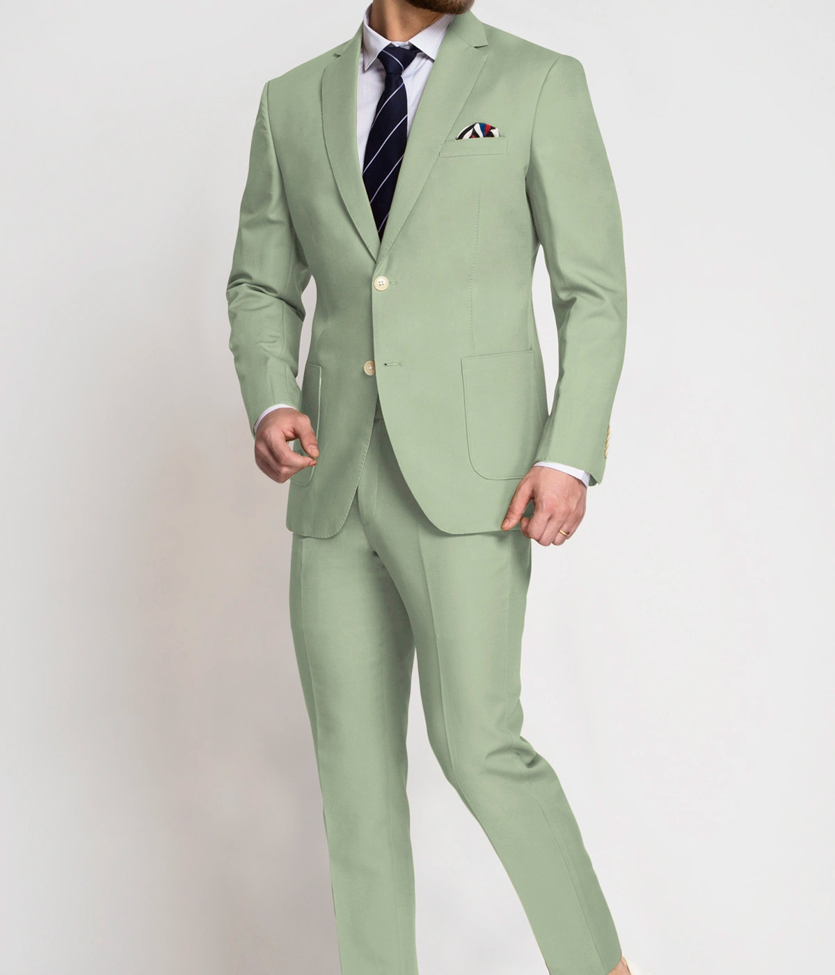 Spring Green Vegan Suit- view-2
