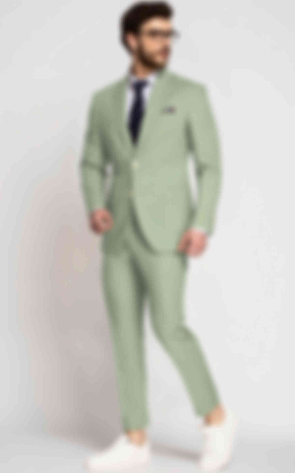 Spring Green Vegan Suit