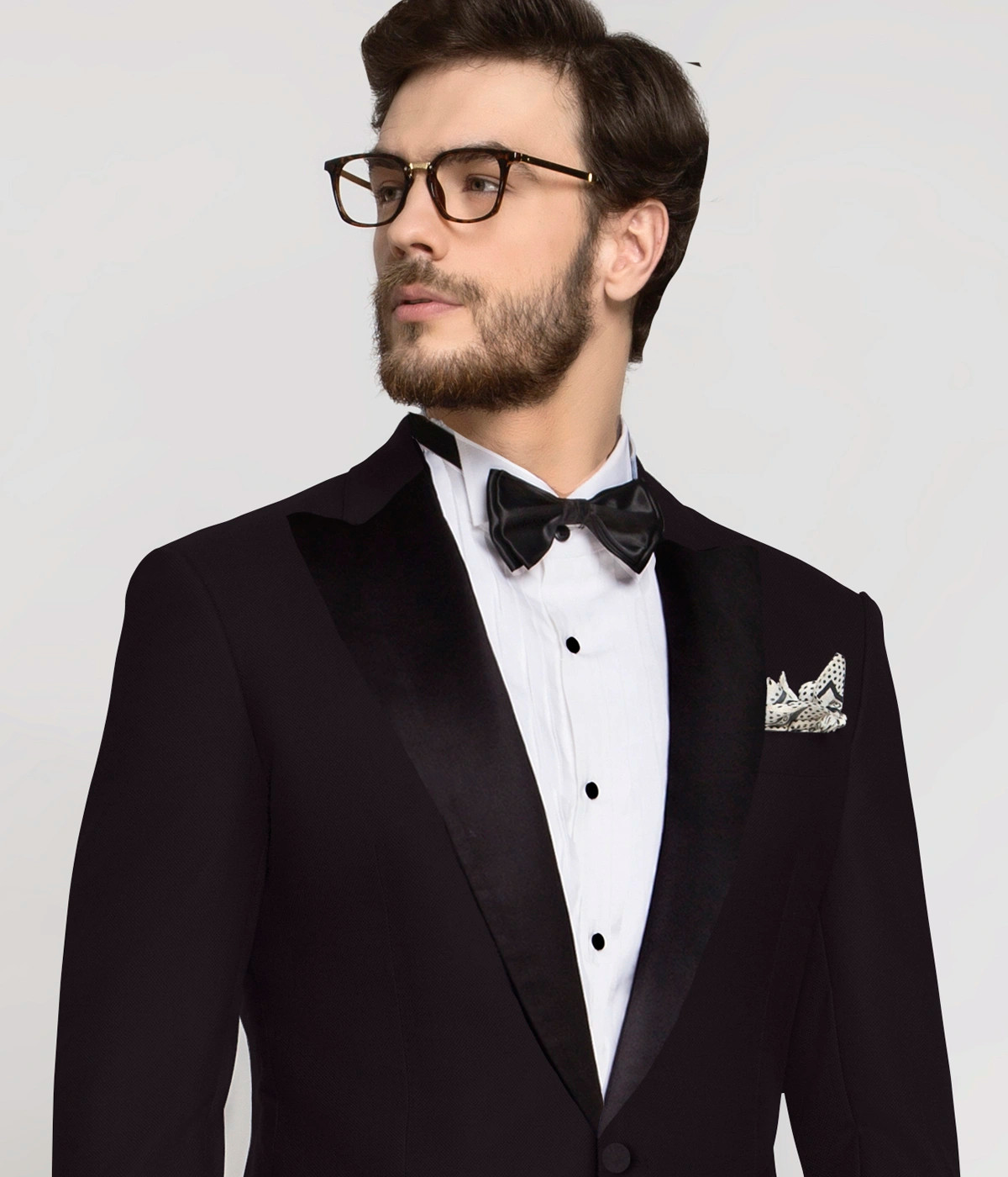 Plum Purple Vegan Tuxedo-1