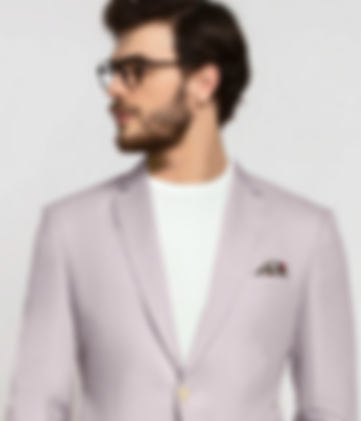 Light Pink Seersucker Cotton Suit-1