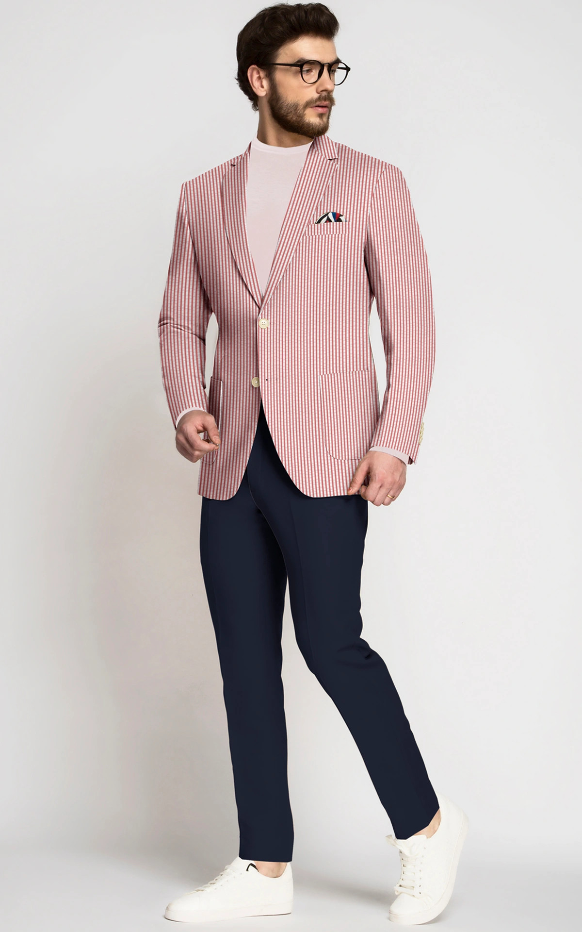 Pinstripe Suit Garden Party Mens Attire Mens Double Breated