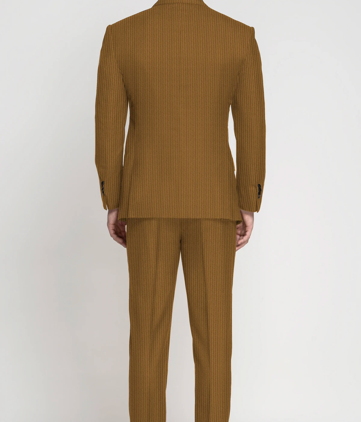 Golden Khaki Corduroy Suit- view-1