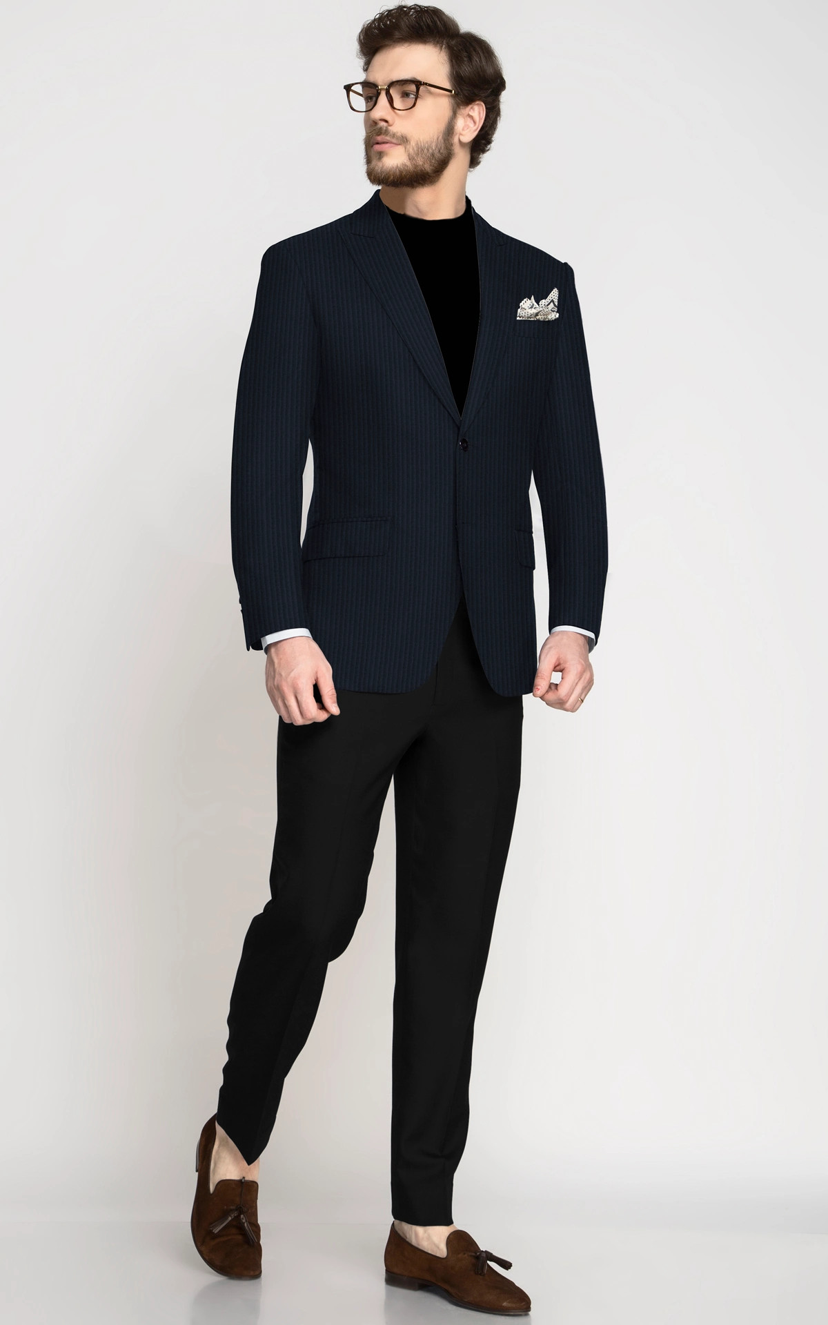 Navy Corduroy Blazer