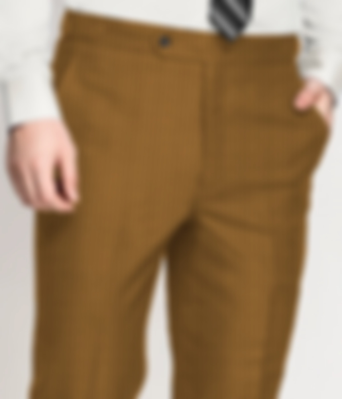 Golden Khaki Corduroy Pants-1