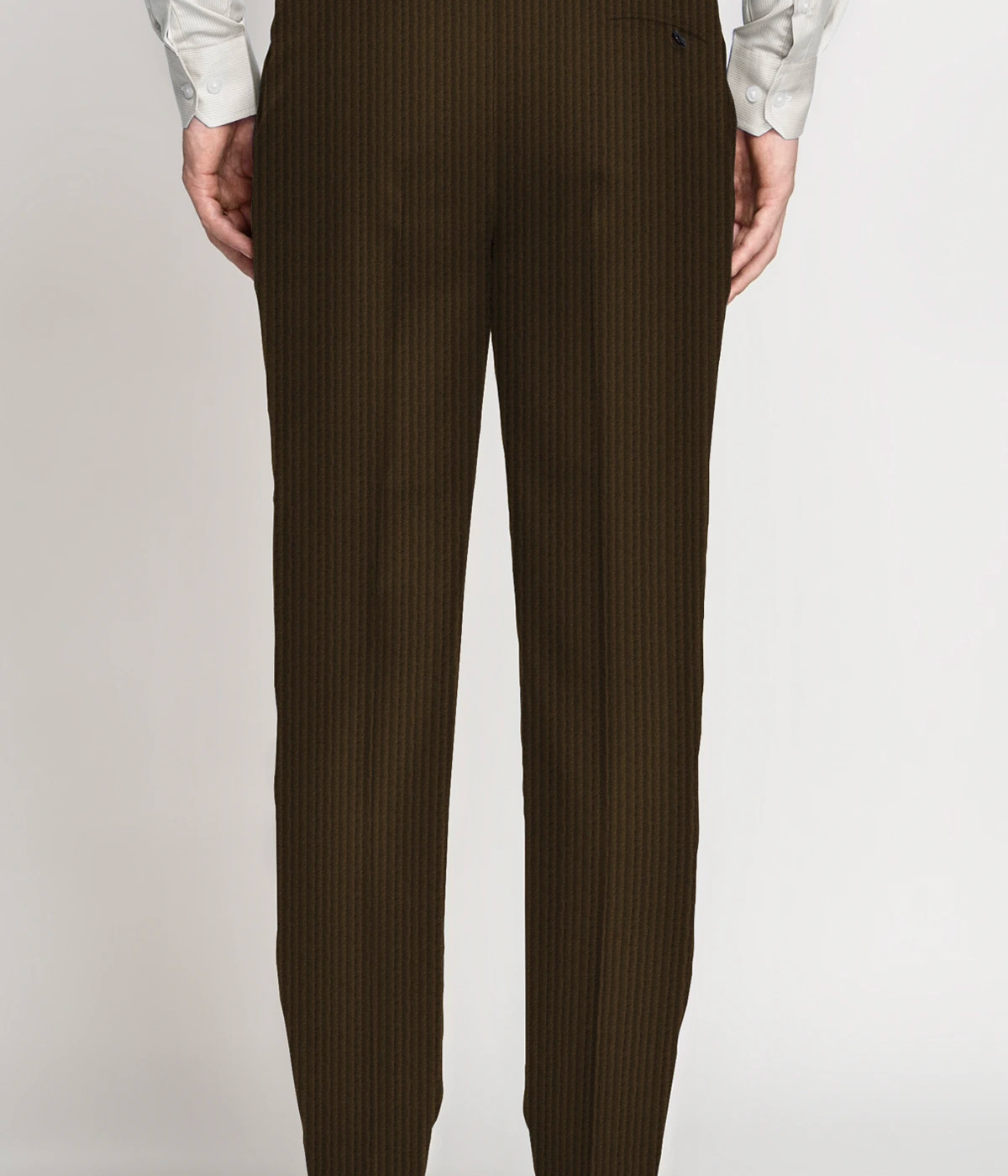 Country Brown Corduroy Pants- view-1