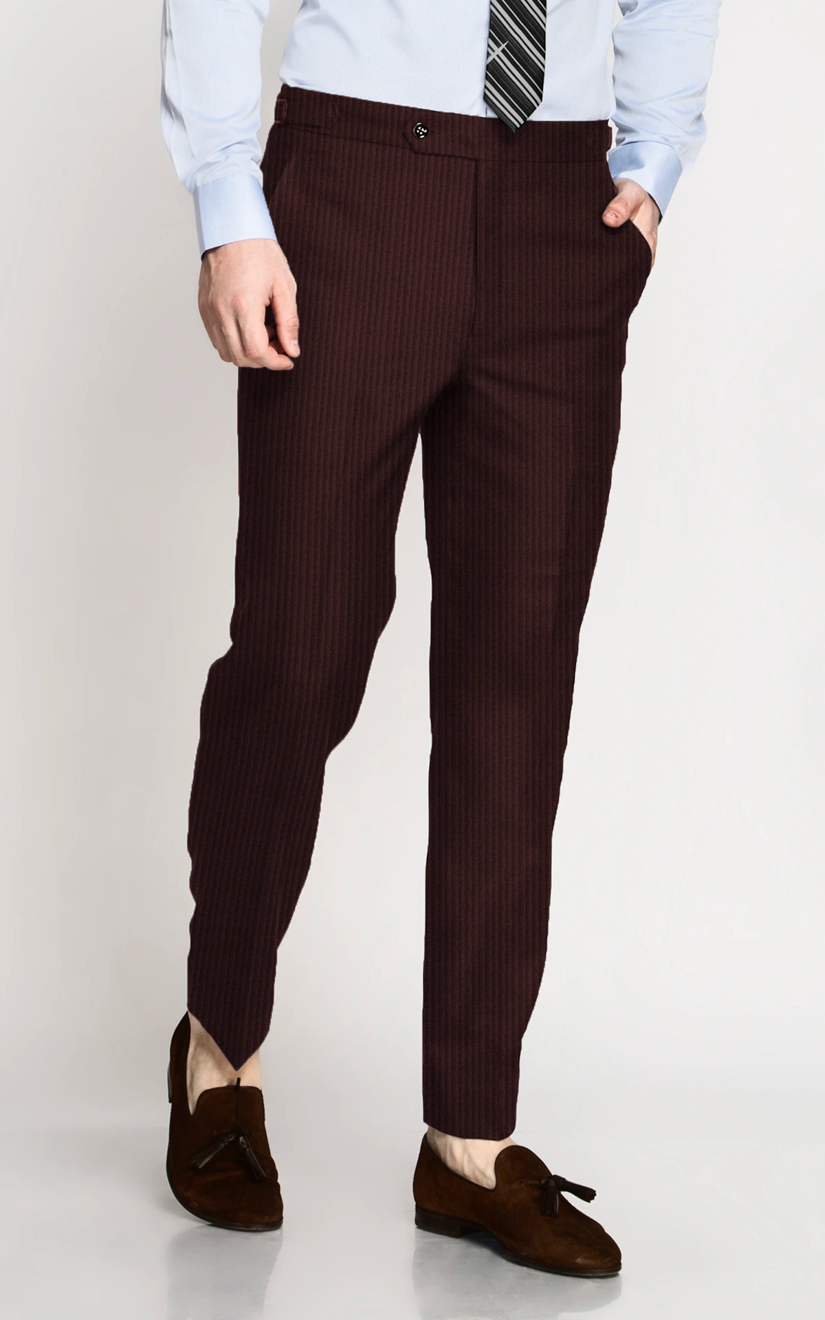 Burgundy Corduroy Pants