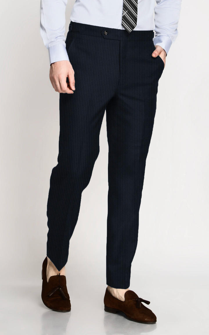 Navy Corduroy Pants image