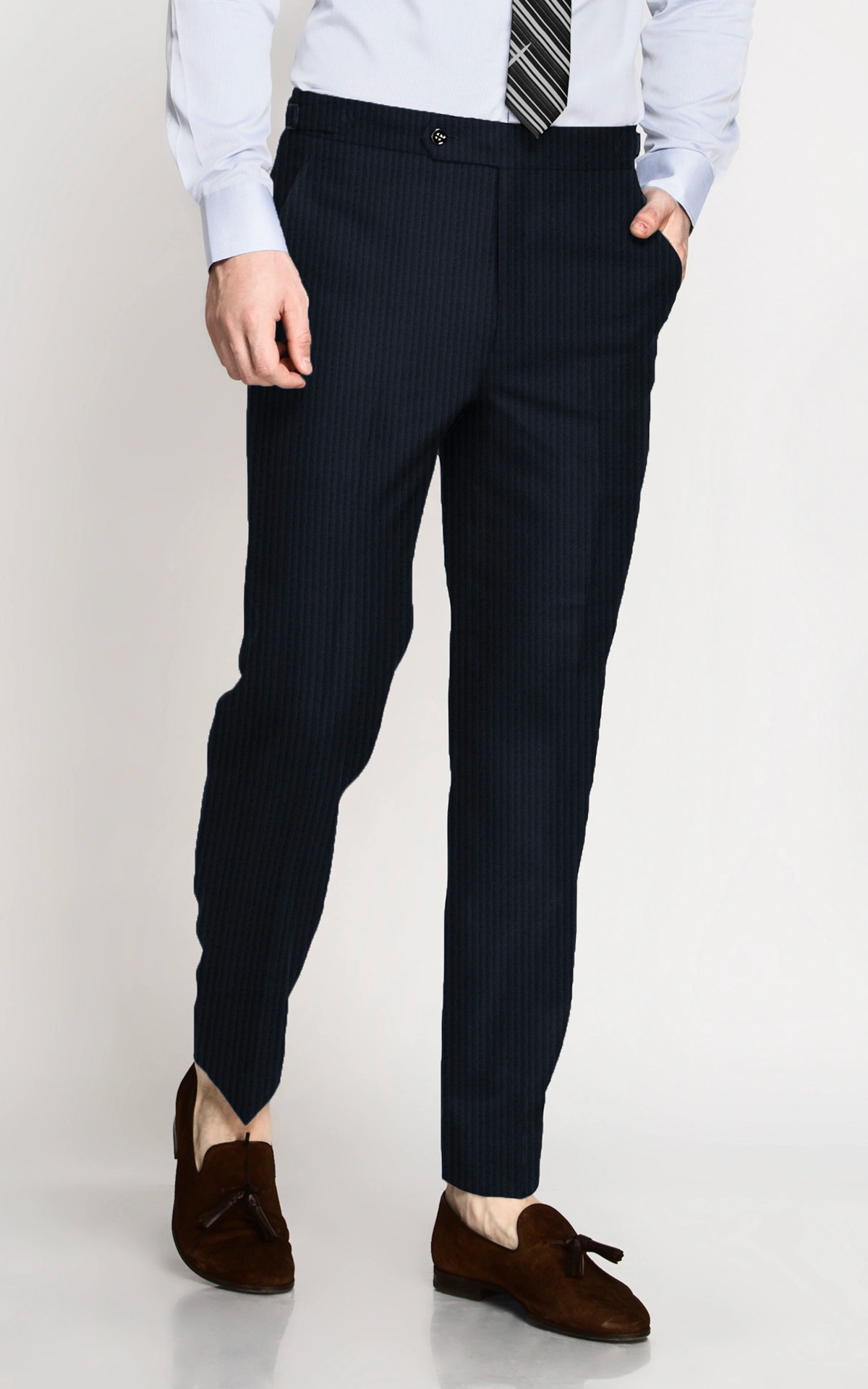 Navy Corduroy Pants