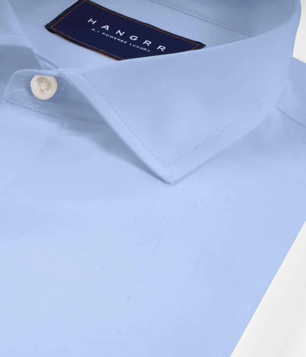 Blue Plain Shirt- view-1