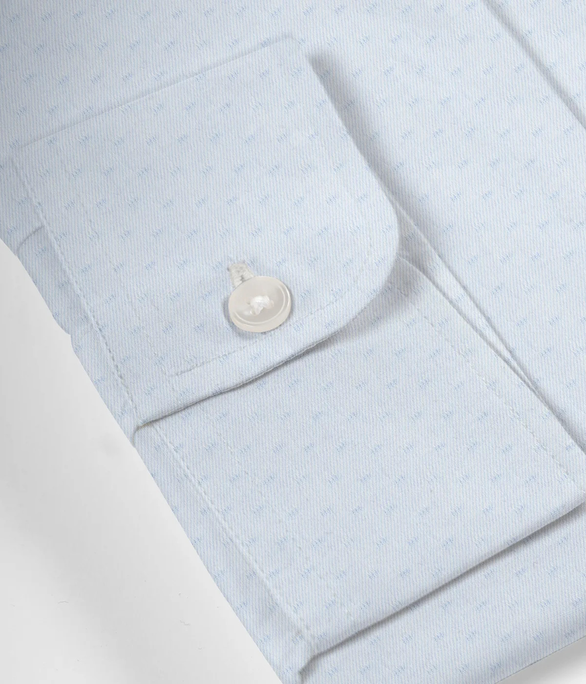 Sky Blue Dobby Shirt-1