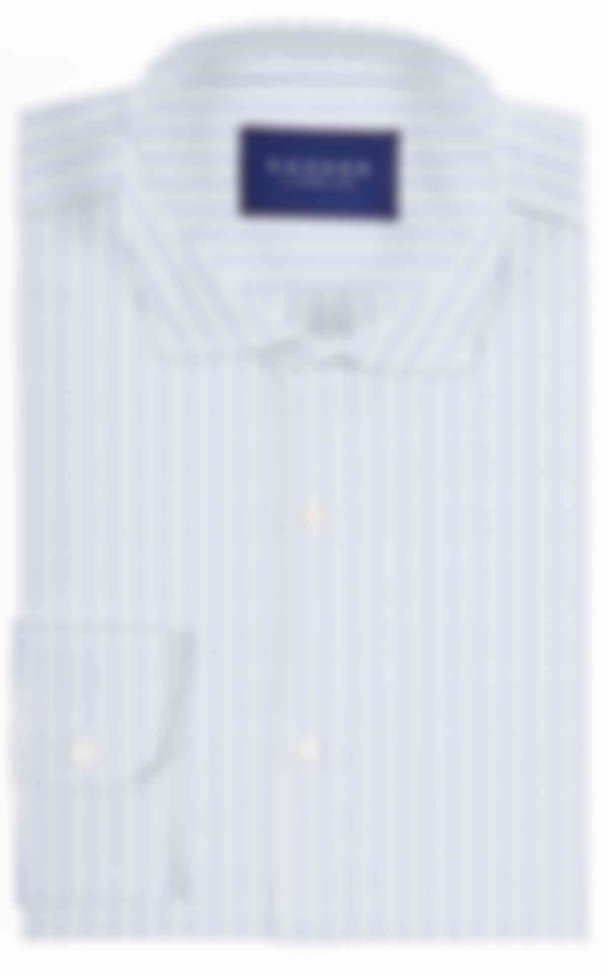 Blue Double Stripe Shirt -image