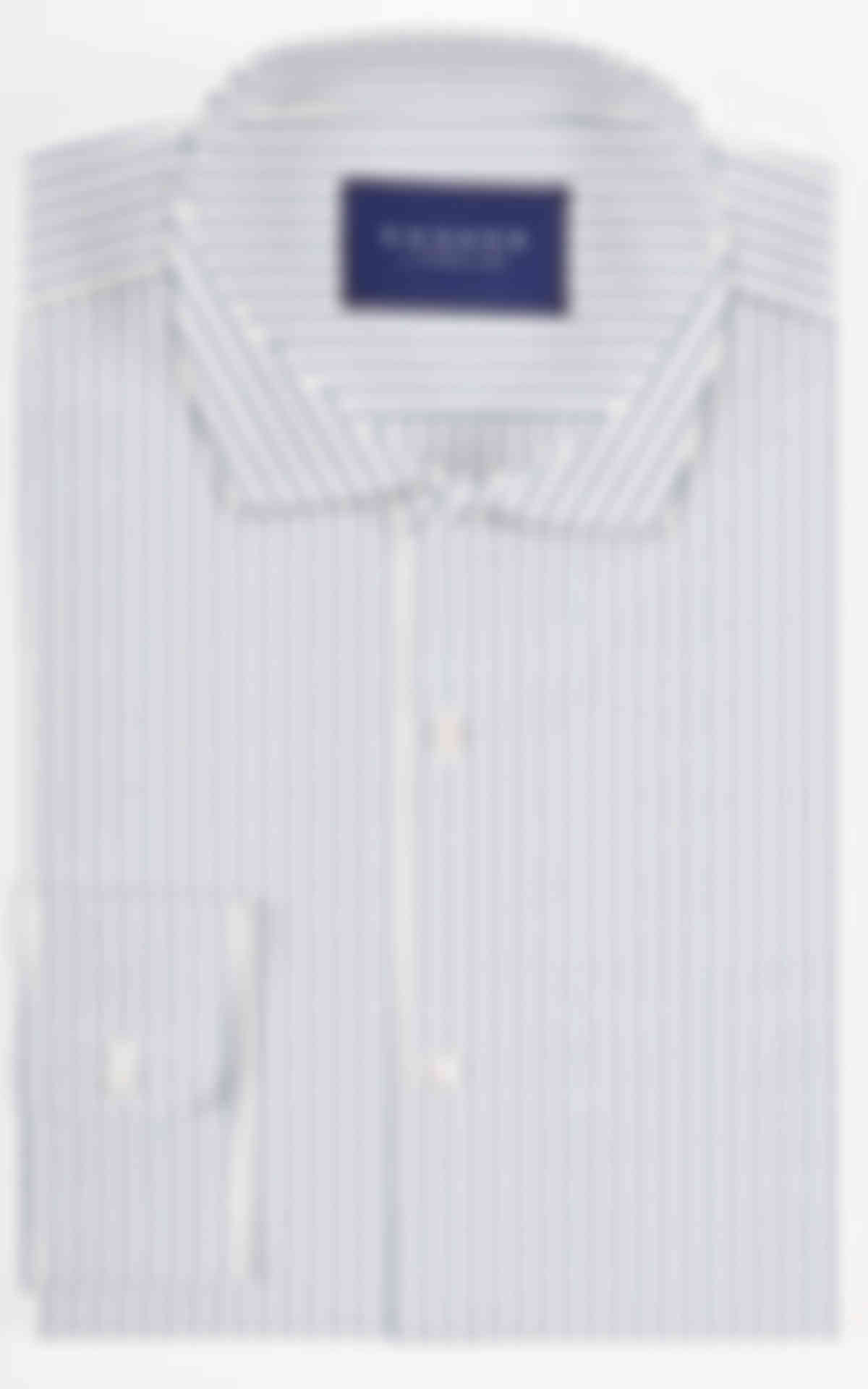 Blue Pinstripe Shirt -image